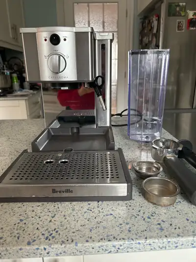 Breville Cafe Roma Espresso / capuccino machine Works perfectly. Selling because I don’t drink coffe...