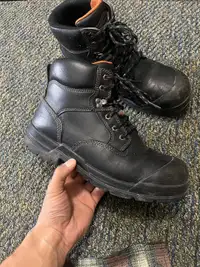 Mens workload steel toe boots size 10