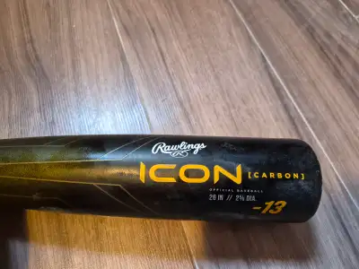 Rawlings Drop -13 baseball bat, View more