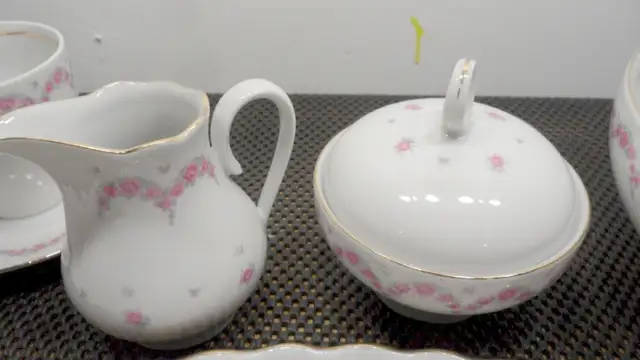 Vintage Fine Porcelain China 45 set - New, Mint in Kitchen & Dining Wares in St. Catharines - Image 10