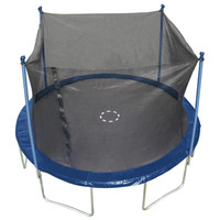  12 FT Round Trampoline & Enclosure Combo Heavy Duty Bouncy Outd
