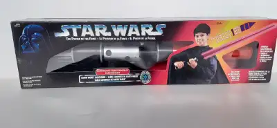 Star Wars Electronic Darth  Vader Lightsaber 1995 Kenner, View more