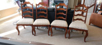 Dining room chairs solid wood