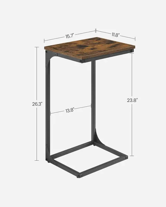 VASAGLE C-Shaped Side Table in Other Tables in Oshawa / Durham Region - Image 9