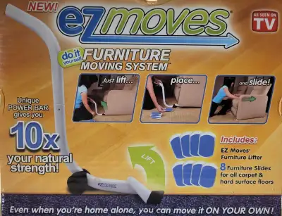 eZmoves - Do It Yourself, Furniture Moving System (NEW), View more