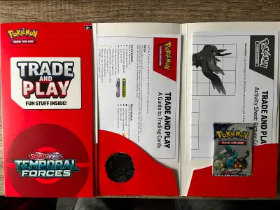 Have an extra kit. Includes 1 three-card booster pack, collectible coin and activity sheet.