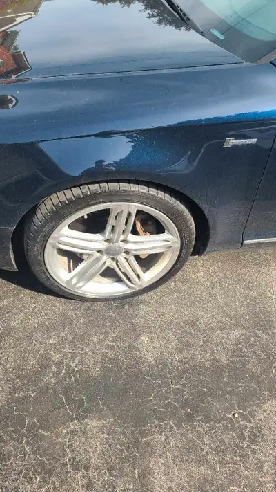 Audi OEM 19" Peelers from a B8 S4 19"x 8.5" ET43 Bore 66.56. 5x112 bolt pattern 255/35/19 Michelin P...