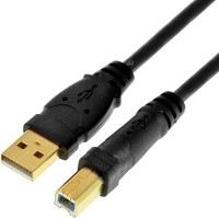 CICERO    10FT. USB 24K GOLD PLATED A-B    CONNECTORS