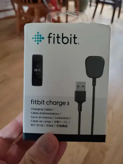 Brand NEW FITBIT CHARGE 3 Charging Cable - Genuine! I bought the wrong cable, but couldn't return it...