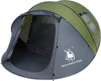 Tent - 6 Person Pop-up Tent - 12.5' x 8.5