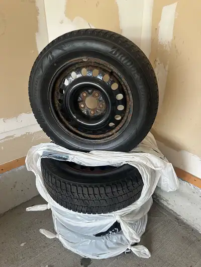 I have Bridgestone blazzor winter tires with rims available for the winter time. Use it for three se...