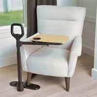 Swivel Convenience Table -- adjustable with handle -- VERY CHEAP