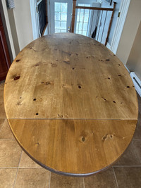 Table de cuisine en bois véritable 