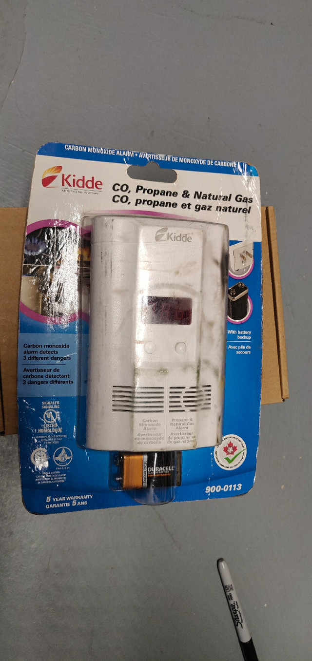 Kidde CO propane natural gas alarm  in Heating, Cooling & Air in Edmonton