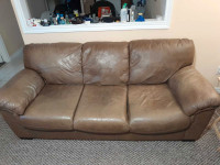 All genuine leather sofa couches