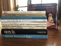 Royal Family/Diana Hardcover Books