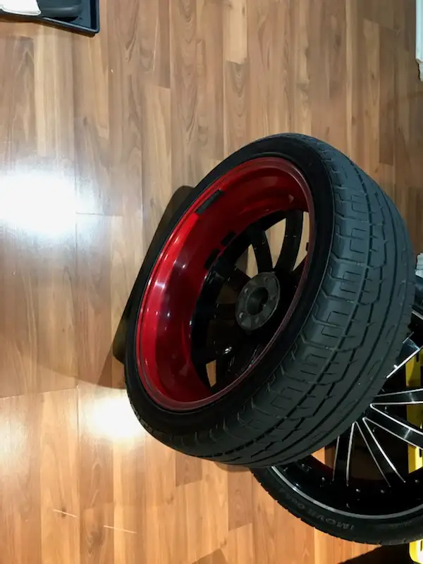 22" Red Sport Wheel 114.3x5 in Tires & Rims in Oshawa / Durham Region - Image 10