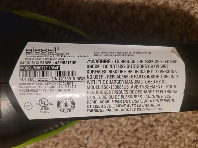Bissell Bolt Pet 16V Vacuum in Vacuums in Winnipeg - Image 7