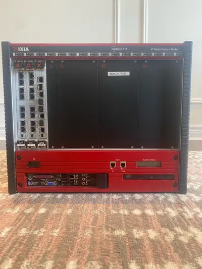 Ixia optixia x16 ip network tester, View more