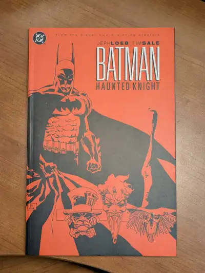 Batman: Haunted Knight paperback graphic novel by Jeph Loeb and Tim Sale. Book is in mint condition....