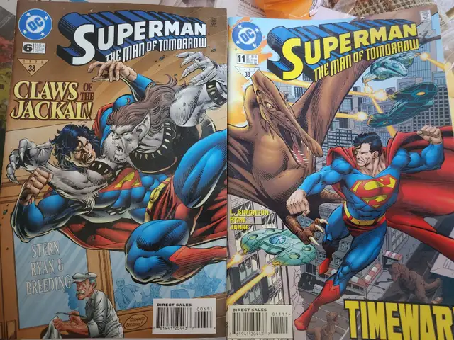 SUPERMAN THE MAN OF TOMORROW #6 & #11