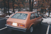 Chevette or  Acadian tail lights