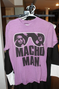 Macho Man wwe wwf Vintage Wrestling T-shirt