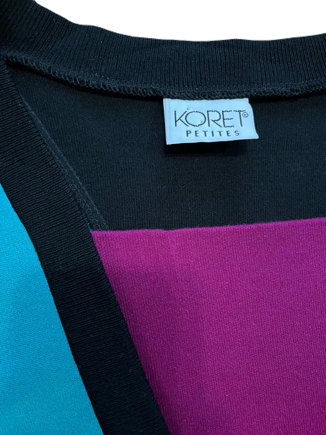 Koret women’s medium vintage colour block knit top in Women's - Tops & Outerwear in Oshawa / Durham Region - Image 3