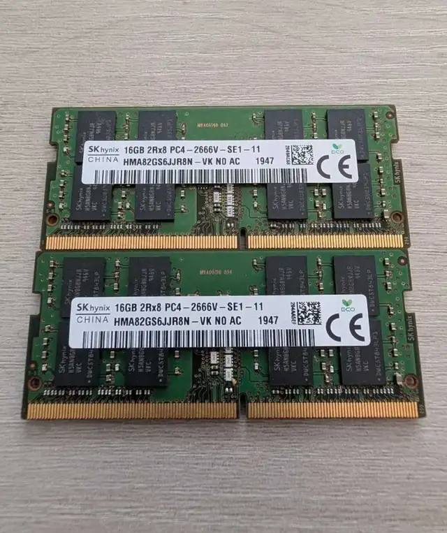 DDR4 RAM 32 GB 2x16 