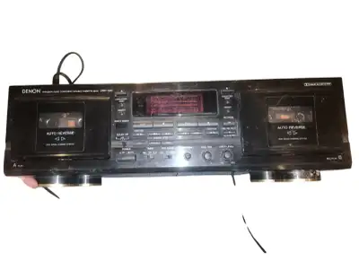 Denon DRW-580 Double Cassette Deck, I have more stereo items her, View more