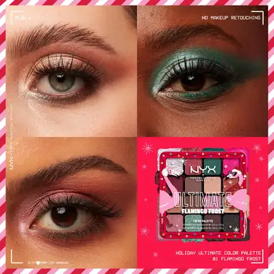 NYX Ultimate Eyeshadow Palette - Flamingo Frost Limited Edition, View more