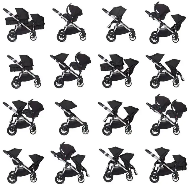 Poussette double city sélect in Strollers, Carriers & Car Seats in City of Montréal - Image 2