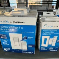 Lutron caseta diva dimmer and remote kit-$70