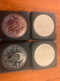 Vancouver Canucks collector coins 1993-94