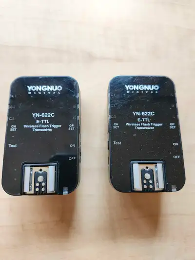 Yongnuo wireless flash triggers, View more