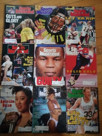 Sports illustrated magazine 1989, 1990, 1992