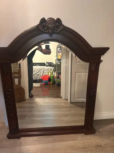 Wooden Frame Mirror, View more