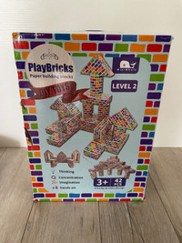 PlayBricks Paper Building Blocks- New