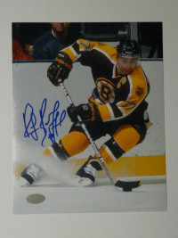 Ray Bourque Boston Bruins 8x10 Signed Photo Hockey HOF