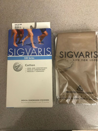 New, Sigvaris ‘Crispa’ New, Med.. Compression Stockings SizeX2 
