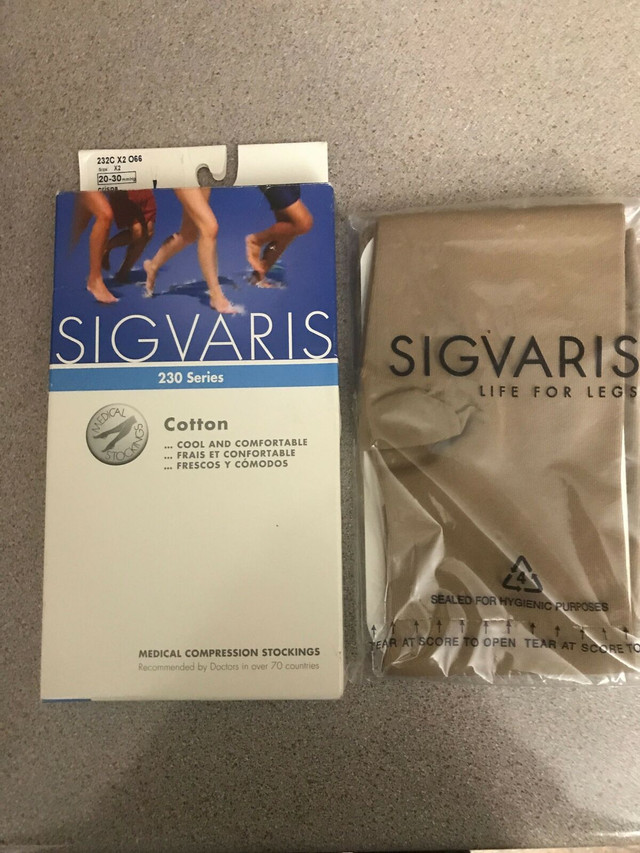 New, Sigvaris ‘Crispa’ New, Med.. Compression Stockings SizeX2  in Health & Special Needs in Bedford