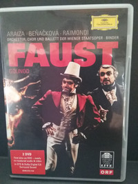 DVD - Faust (Araiza, Benackova, Raimondi) Wiener Staatsoper