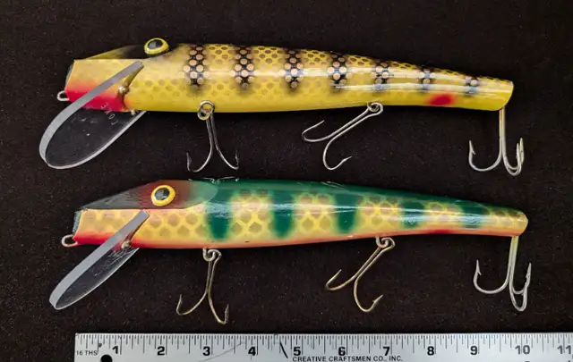 LOKE  LURES 10"  MAHOGANY LURES FOR MUSKY, MUSKIE AND PIKE in Fishing, Camping & Outdoors in Sarnia - Image 8