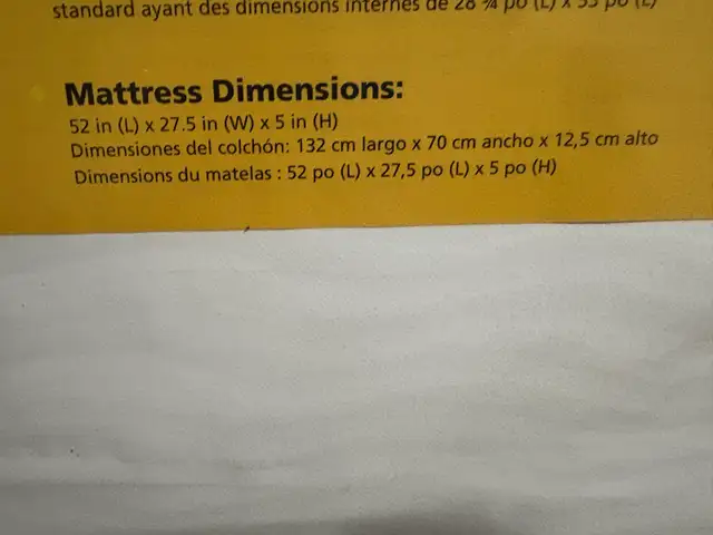 Safety 1st Crib Mattress in Cribs in City of Toronto - Image 5