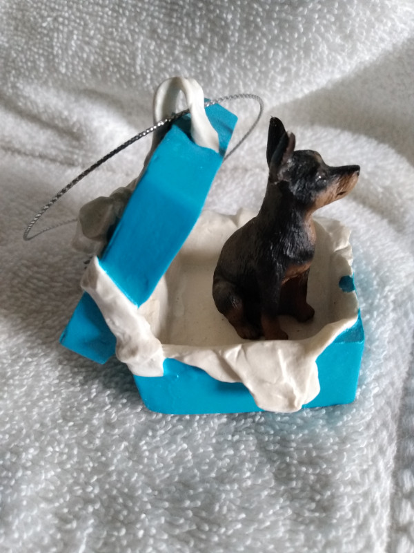 Miniature Pinscher Tree Ornament in Arts & Collectibles in City of Toronto - Image 2