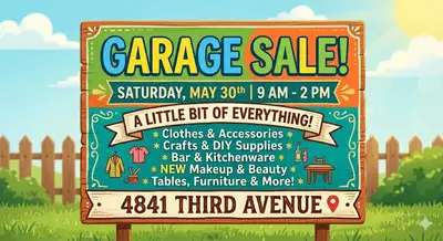 Come hunt for treasures! We are cleaning out the house and have a little bit of everything. Somethin...