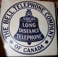 Wanted - Vintage Canadian Telephone Signs