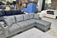 Spacious Corner Sectional 4 Seater - Delivered Free Hamilton Ontario Preview