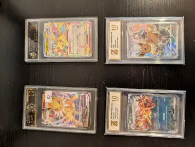 POKEMON, CHARIZARD, PIKACHU, EEVEE, JOLTEON, LOT OF 4, View more