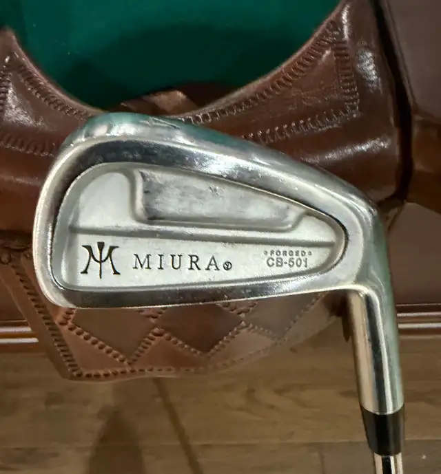 Miura CB501 forged golf irons & Miura Y grind wedges for sale